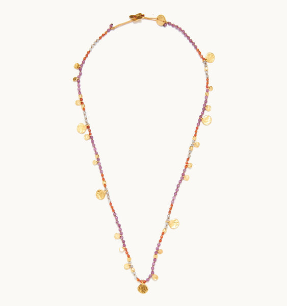 "Smarties" Short Gold Plated Necklaces