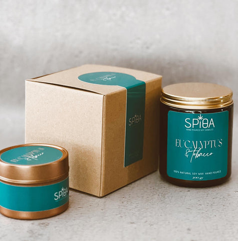 Eucalyptus & Tobacco Candle