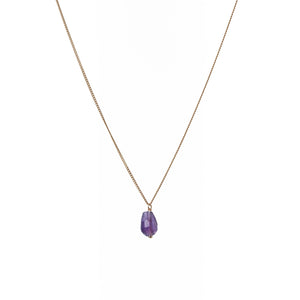 Drop Gemstone Necklace