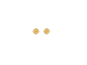 Mini Round Eye Stud Earrings