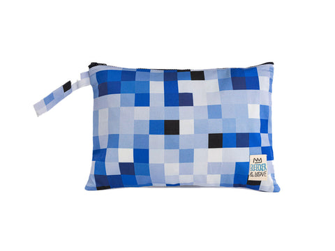 Pixel Blue Bag