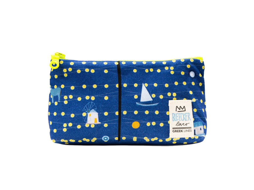 Bleecker X Greek Lines Greek Lights Mini Pouch