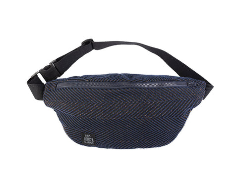 Shine Blue Belt Bag