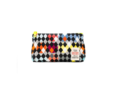 Bleecker X Greek Lines Chios Black Mini Pouch