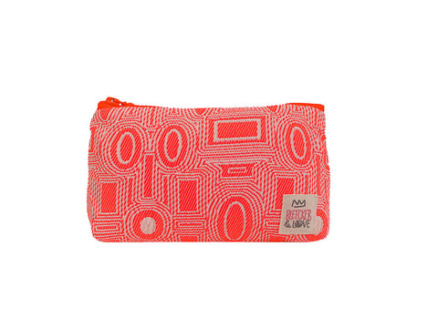 Maze Coral Mini Pouch