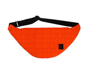 Stars Neon Orange Belt Bag