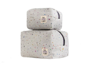 Twinkle Grey Cosmetic Pouch