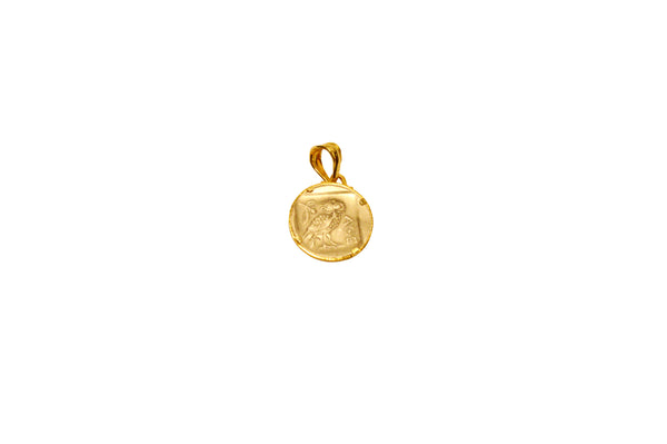 Athena Ancient Corinthian Coin Pendant