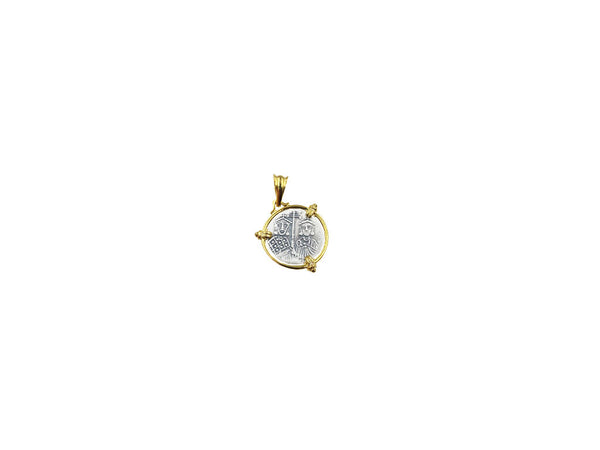 Constantinato Byzantine Silver & Gold Pendant | small