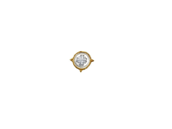 Constantinato Byzantine Silver & Gold Pendant | medium