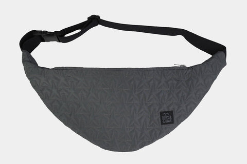 Stars Grey Mini Belt Bag