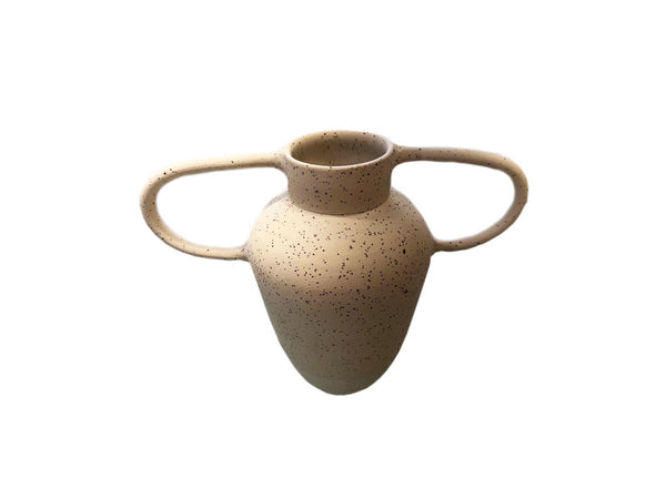 Amphora Ceramic Beige Vessel Natural Texture