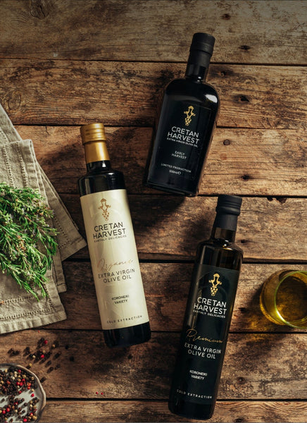 Cretan Harvest | Premium Extra Virgin Olive Oil (Koroneiki Variety)