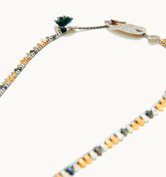 "Girasole" Short Mix Plated Chain Necklace