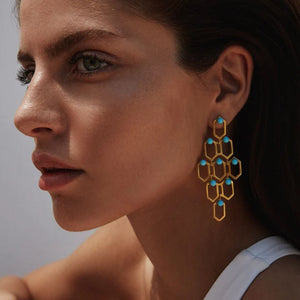 Eva Turquoise Earrings