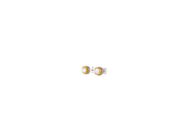 Iris Stud Round earrings