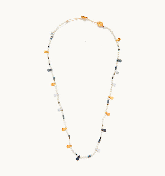 "Girasole" Short Stone Necklaces